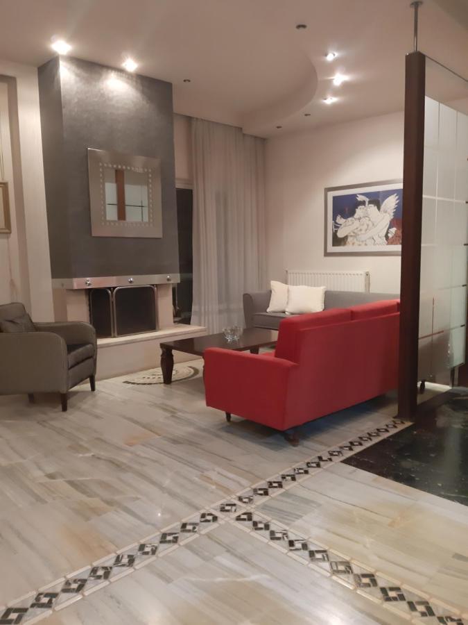 Elegante Apartamento Centrale Tríkala Exterior foto
