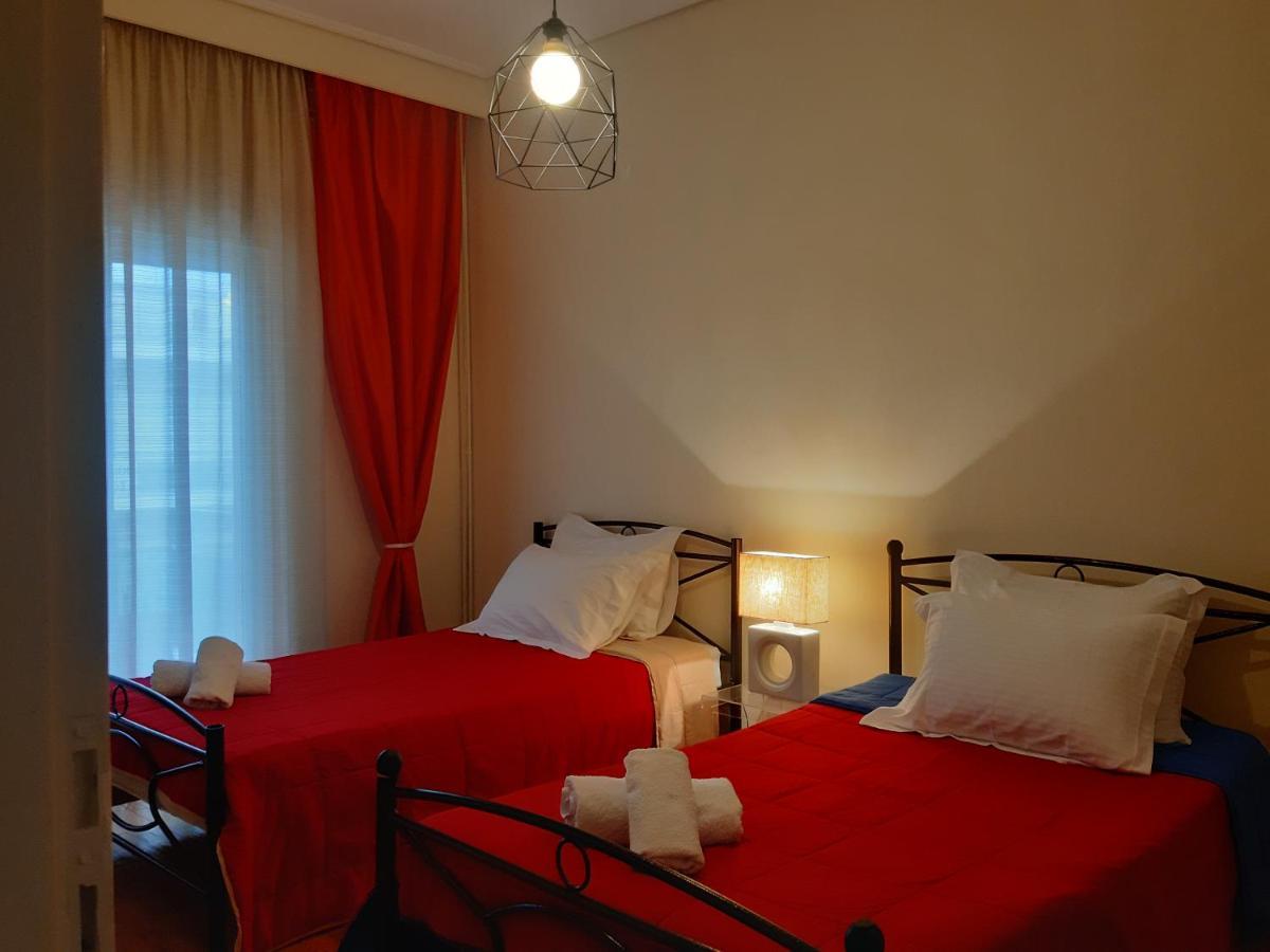 Elegante Apartamento Centrale Tríkala Exterior foto